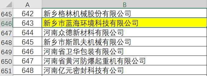 專(zhuān)精特新名單
